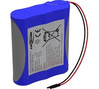 Ansmann 3S1P Pack de piles rechargeables 3x 18650 avec câble Li-Ion 10.8 V 3500 mAh
