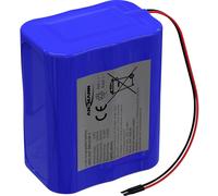 Ansmann 3S2P Akkupack 6x 18650 Kabel Li-Ion 10.8V 5200mAh Pack de piles rechargeables 6x Li-Ion 10.8 V 5200 mAh