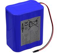 Ansmann 3S2P Akkupack 6x 18650 Kabel Li-Ion 10.8V 6700mAh Pack de piles rechargeables 6x Li-Ion 10.8 V 6700 mAh