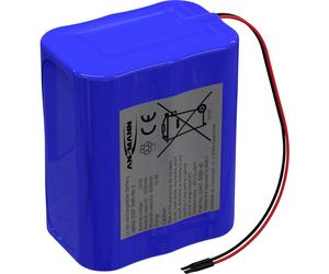 Ansmann 3S2P Akkupack 6x 18650 Kabel Li-Ion 10.8V 6700mAh Pack de piles rechargeables 6x Li-Ion 10.8 V 6700 mAh