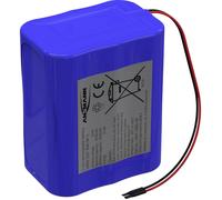 Ansmann 3S2P Pack de piles rechargeables 6x 18650 avec câble Li-Ion 10.8 V 5100 mAh
