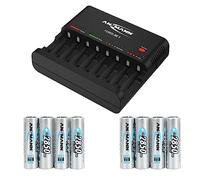 Ansmann 450 MA lumière Powerline 4 Chargeur pour Batteries Rechargeables AA et AAA avec Port USB