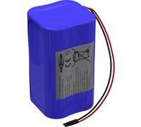 Ansmann 4S1P Pack de piles rechargeables 4x 18650 avec câble Li-Ion 14.4 V 3350 mAh