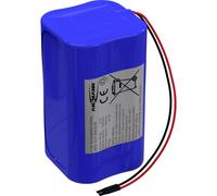Ansmann 4S1P Pack de piles rechargeables 4x 18650 avec câble Li-Ion 14.4 V 3500