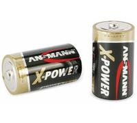 ANSMANN 5015633 X-Power Super Alkaline batterie LR20 Mono D / 2-pack