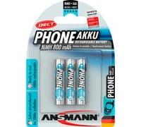 Pile rechargeable LR3 (AAA) NiMH 1.2 V Ansmann 5030142 800 mAh 3 pc(s)