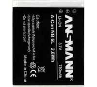 Ansmann A-Can NB 6 L - Batterie - 750 mAh - pour Canon PowerShot D20, N, SX170, SX260, SX270, SX280, SX500, SX510, SX600, SX700