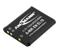 Ansmann Batterie A-Nik ENEL 19 – Remplace l'accu d'origine EN-EL19 3,7 V 700 mAh