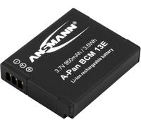 Ansmann A-Pan DMW-BCM 13E Batterie pour appareil photo Remplace l'accu d'origine DMW-BCM13E 3.7 V 950 mAh