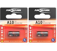 Ansmann A10 Pile pour Appareil Photo 9 V Argent (Lot de 2)