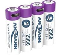 Ansmann 1312-0036 pile domestique Batterie rechargeable AA Lithium-Ion (Li-Ion)