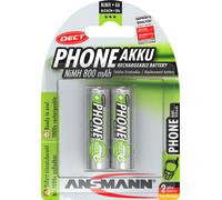 ANSMANN Accu 2 x Mignon 0,8 Ah Blister