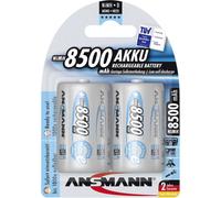 ANSMANN Accu D 8500mAh Mono NiMH 1,2V - 1000x rechargeable (2 pièces)