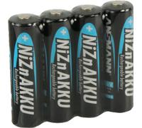 ANSMANN Accu Mignon AA 1500mAh 1,6V NiZn, 4 pièces