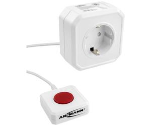 ANSMANN Adaptateur de Prise à économie d'énergie AES3.2, Prise de Courant commutable programmable pour PC, Ordinateur & Accessoires PC, Montage sans Effort