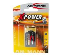 Ansmann Batterie X-POWER 9 V-Block 6LF22 alcaline