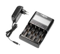 Ansmann Chargeur de piles Powerline 4 Ultra – NiMH & Li‑ion AA/AAA/C/D 18650/26650