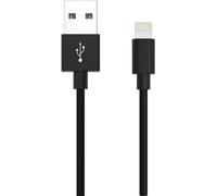 Ansmann Apple iPad/iPhone/iPod Câble de charge [1x USB 2.0 type A mâle - 1x Dock mâle Lightning] 2.00 m noir