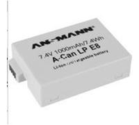 Ansmann Batterie appareil photo A-Can LPE8 - Remplace LP-E8 7,4 V 1000 mAh