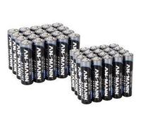 Ansmann Batterie-Set Micro, Mignon, 40 St.