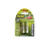 Batterie Ni/Mh rechargeable - Type : LR06/AA - Capacité : 1300MaH - Blister de 2