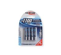 Ansmann Type 1100 (4 pcs, AAA, 1100 mAh, Batterie), Batterie + chargeur