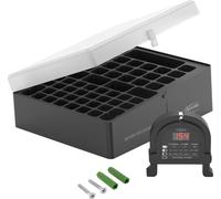 ANSMANN Boîte de rangement pour piles rechargeables avec testeur de piles
