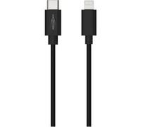 Ansmann Câble adaptateur USB 2.0, connecteur USB-C > connecteur Lightning