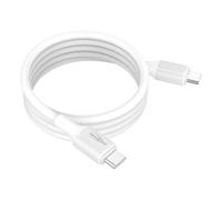 Ansmann Câble USB-C Magnétique 60W, Compact, Gaine Silicone blanc | Câble magnétique USB-C, 60W Power Delivery, Compact et économe, Gaine silicone, Pour voyages et quotidien