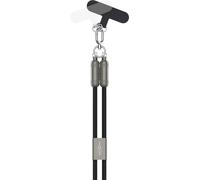 ANSMANN Chaîne pour portable universelle, lanyard câble USB C 120cm, bande pour portable à porter autour du cou, câble de recharge rapide comme bande pour portable