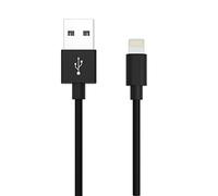 ANSMANN Câble USB vers Lightning spécial appareils Apple (1 pce) - Câble de recharge en TPE résistant 200 cm - Câble de données d'une vitesse de 480 Mbps compatible avec iPhone, iPad, AirPods, etc.