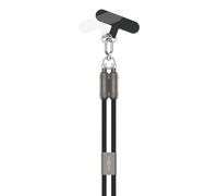 Ansmann Chaîne pour portable universelle – Lanyard câble USB‑C 120 cm, recharge rapide