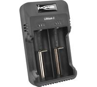 ANSMANN Chargeur de batterie avec LED pour 1-2 batteries NiMH & Li-Ion 3,6V/3,7V