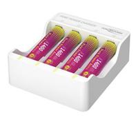 Ansmann Chargeur lithium Pure Power Set 4× accus Micro AAA et module de charge