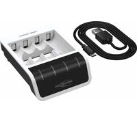ANSMANN Chargeur rapide Comfort Smart blanc/noir
