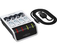 ANSMANN Chargeur rapide Comfort Smart incl. 4 accumulateurs