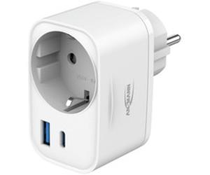 Ansmann Chargeur USB Home Socket HS220 / 3 A / 20 W / 2 Ports