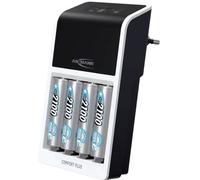 Ansmann Comfort Plus Chargeur de piles rondes NiMH LR03 (AAA), LR6 (AA), 6LR61 (9 V)