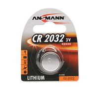 Ansmann CR2032 Lot de 2 piles bouton au lithium 3 V