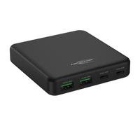 Ansmann Desktop Ladegerät DC465PD 65W Chargeur USB 65 W 2x USB-A, 2x USB-C® Power Delivery noir intérieure