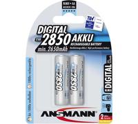 ANSMANN Digital - Batterie 2 x type AA - NiMH - (rechargeable) - 2850 mAh