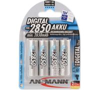 ANSMANN Digital - Batterie 4 x type AA - NiMH - (rechargeable) - 2850 mAh