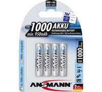 ANSMANN Energy Micro - Batterie 4 x type AAA - NiMH - (rechargeable) - 1000 mAh