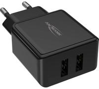 Ansmann HomeCharger HC212 Chargeur USB 12 W 2x USB-A noir intérieure