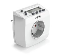 ANSMANN Horloge hebdomadaire numérique AES5 blanc pour l'intérieur