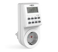 ANSMANN Horloge hebdomadaire numérique AES6 blanc pour l'intérieur