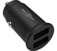 Ansmann InCar Charger CC212 Chargeur USB 12 W 2x USB-A noir pour voiture, pour camion