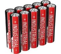 Ansmann Pile LR03 (AAA) Industrial Longlife alcaline 1,5 V 1200 mAh – Pack de 10