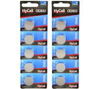 Ansmann Piles bouton CR2032 3 V lithium Lot de 10