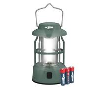 Ansmann Lampe de camping LED rechargeable USB type C avec trois modes d'éclairage, robuste, compacte, légère, alimentée par piles et durable, idéale pour le camping, le camping, la randonnée ou les